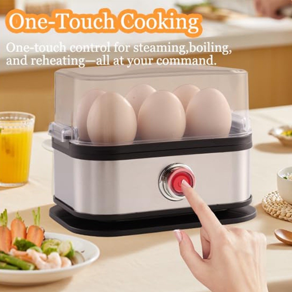 Egg Cooker Rapid - Hervidor de huevos de 200W, capacidad
