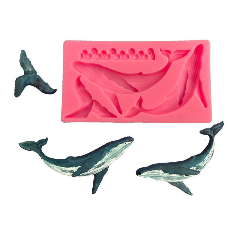 Kitchen Appliances Store - Molde de silicona de ballena DIY,