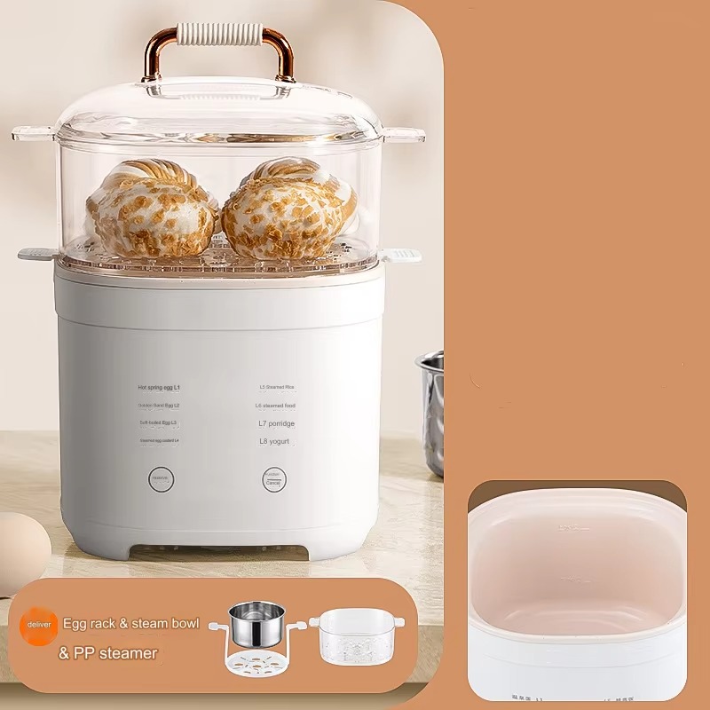Egg Cooker Rapid - Nueva Olla Eléctrica Multifunción de Doble