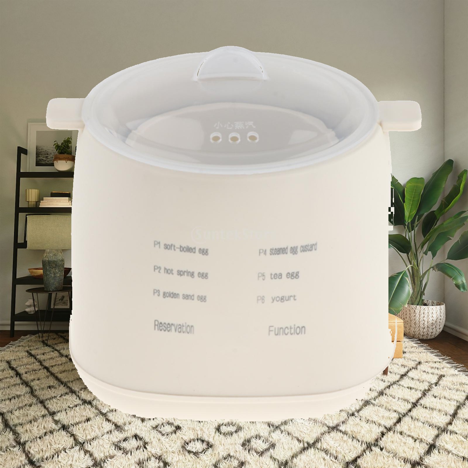 Egg Cooker Rapid - Olla Eléctrica Rápida para Huevos, Fácil