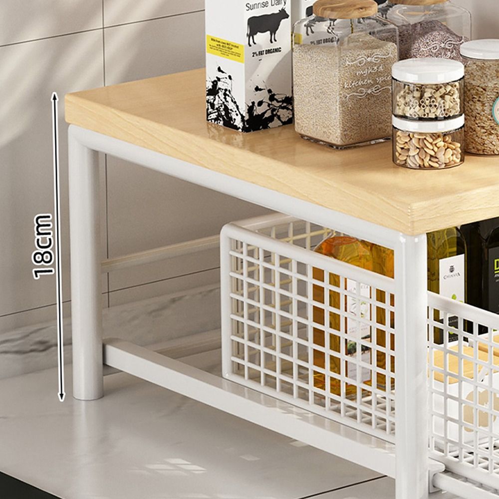 Soporte multifuncional con caj - Kitchen Appliances Countertop reseña y precio