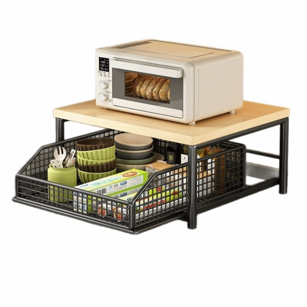 Soporte multifuncional con caj - Kitchen Appliances Countertop reseña y precio
