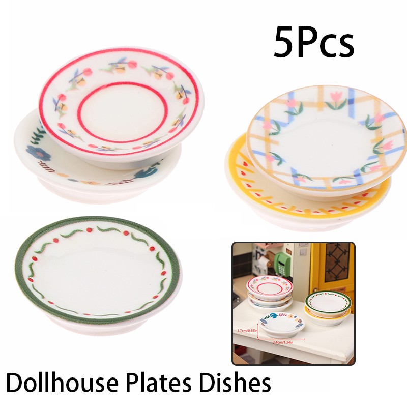 Mini platos para casa de muñec - Kitchen Appliances Store reseña y precio