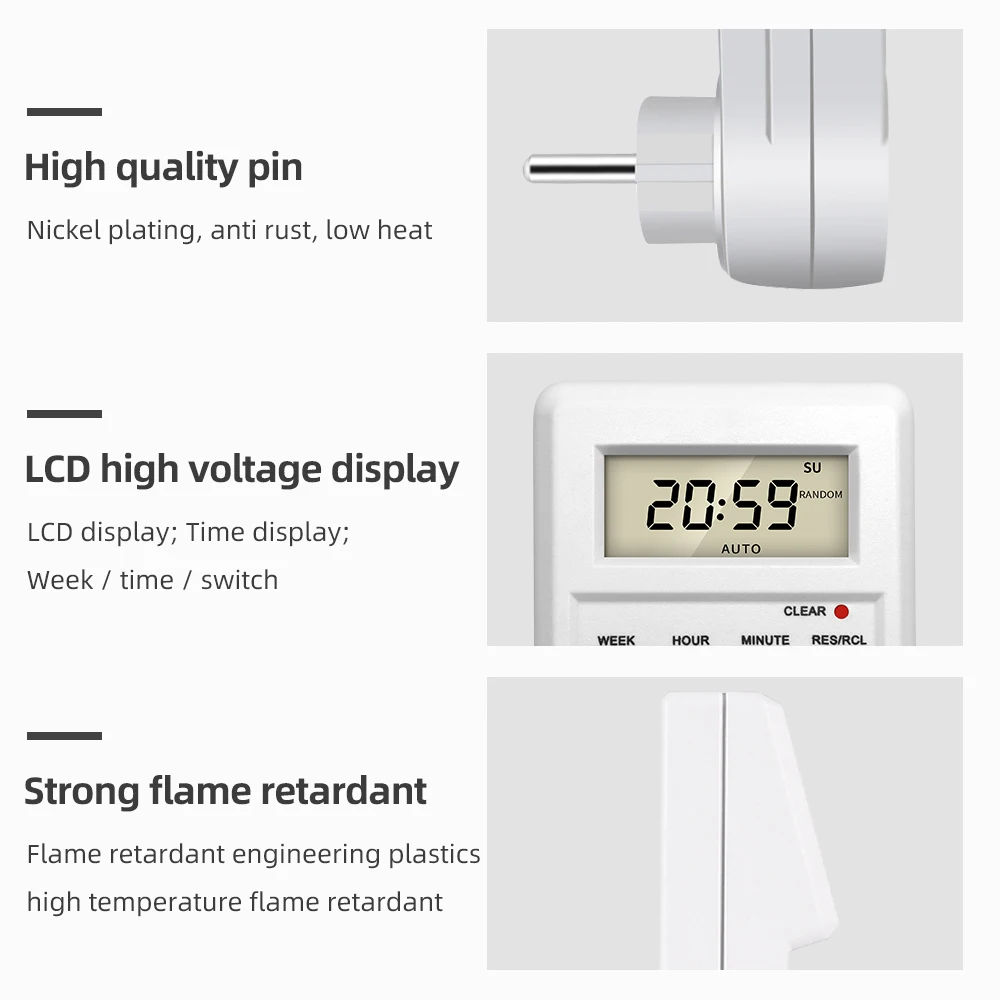 Enchufe Temporizador Digital E - Kitchen Appliances Uk reseña y precio