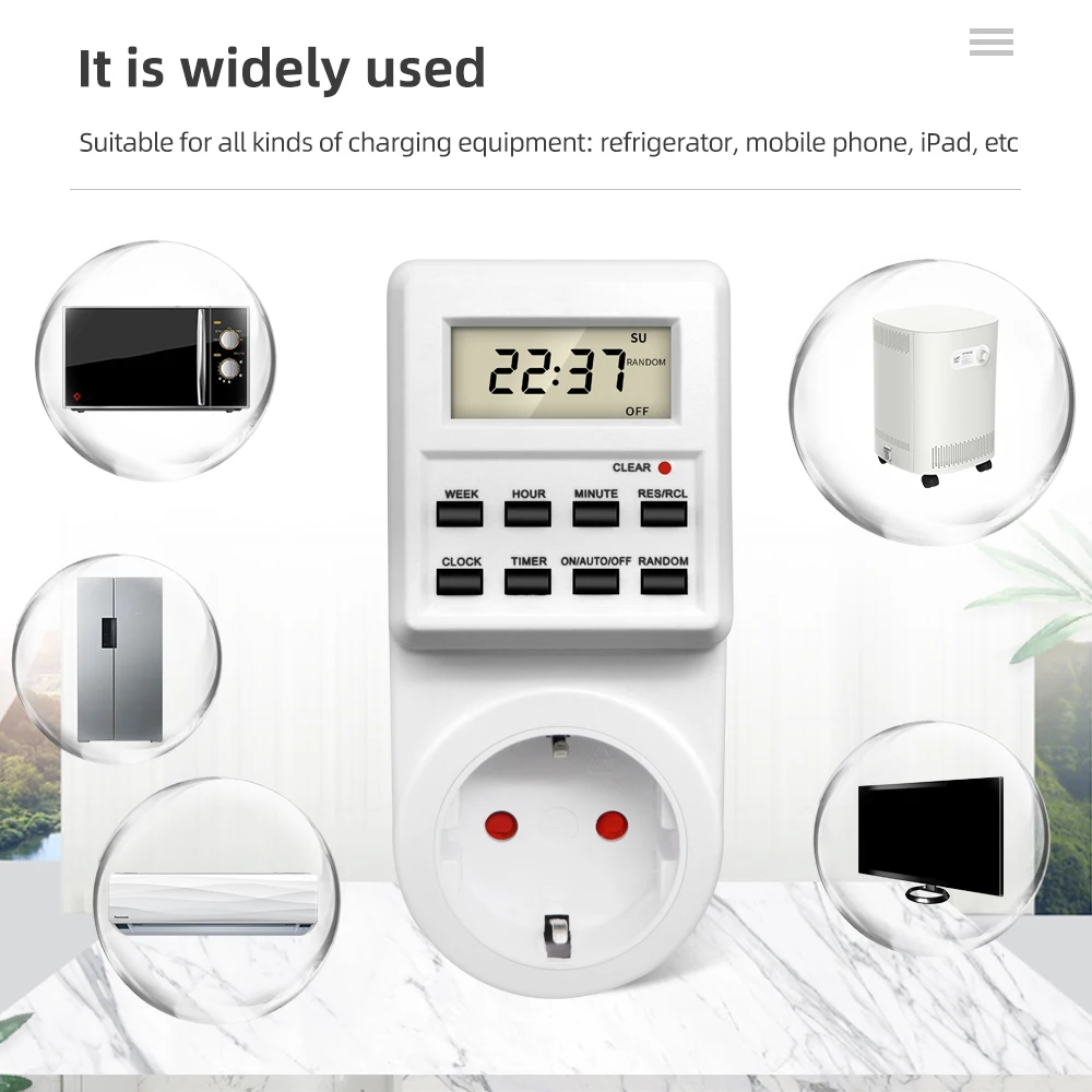 Enchufe Temporizador Digital E - Kitchen Appliances Uk reseña y precio
