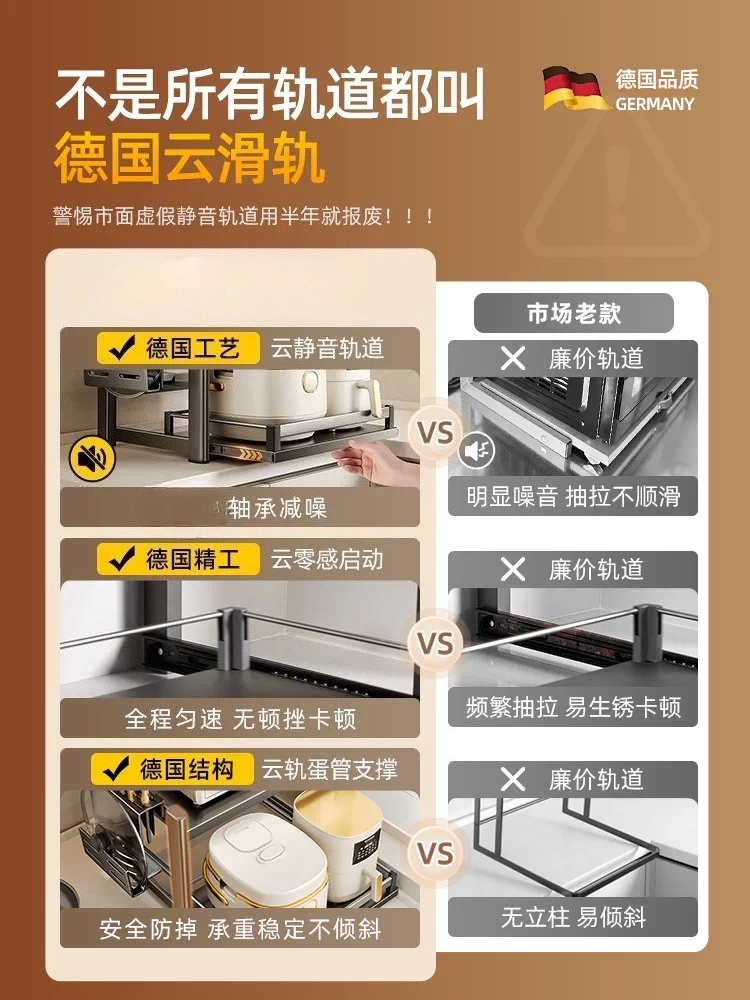 Estante de almacenamiento para - Kitchen Appliances Countertop reseña y precio
