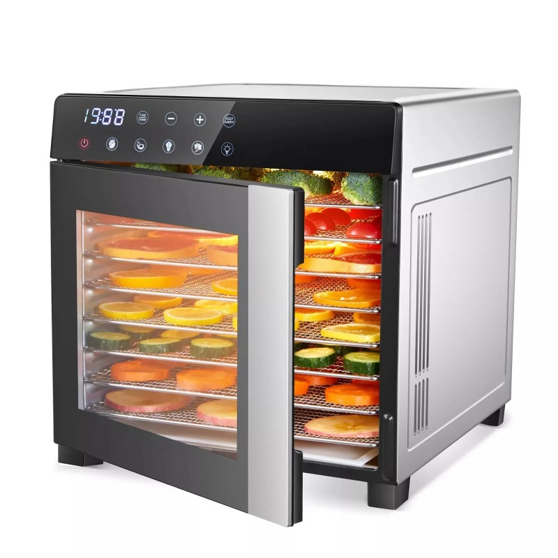 Acero inoxidable de 8 bandejas - Dehydrator Tray Electric reseña y precio