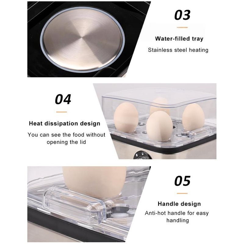 A50Q-Cocedor de huevos eléctri - Egg Cooker Rapid reseña y precio