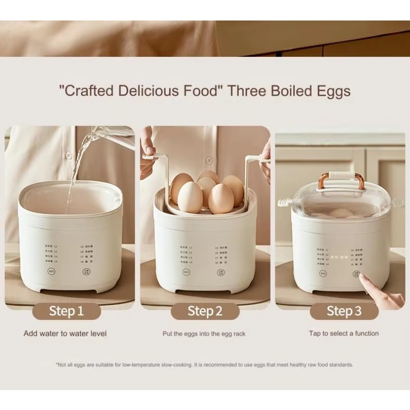 Nueva Olla Eléctrica Multifunc - Egg Cooker Rapid reseña y precio