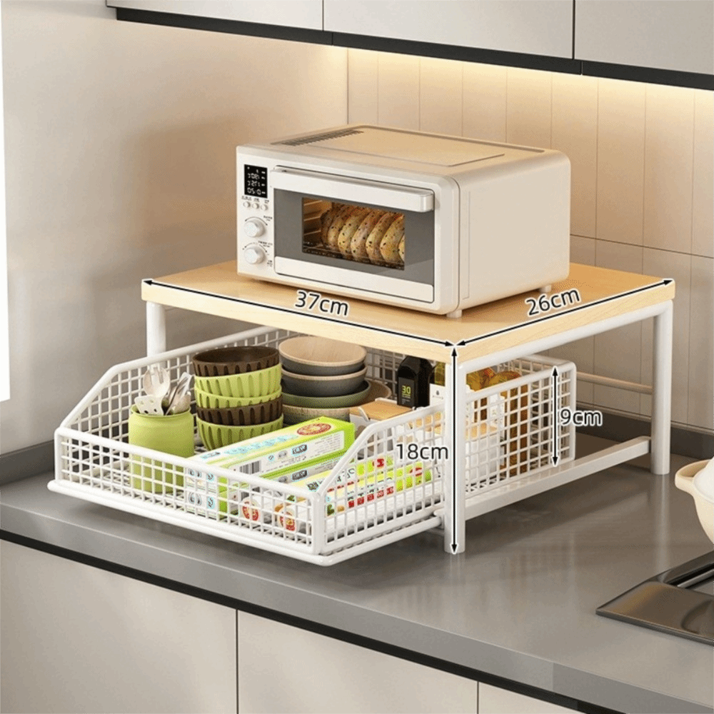 Soporte para Microondas con Ca - Kitchen Appliances Countertop reseña y precio