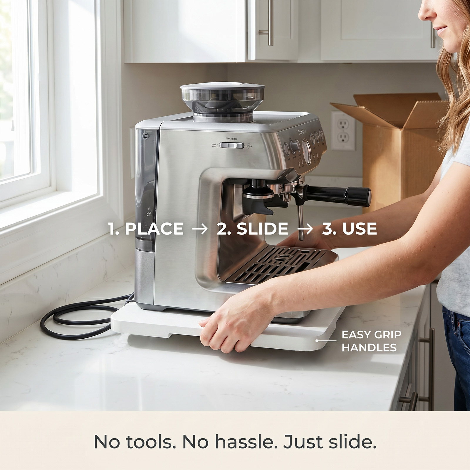 Bandeja Deslizante para Electr - Kitchen Appliances Countertop reseña y precio