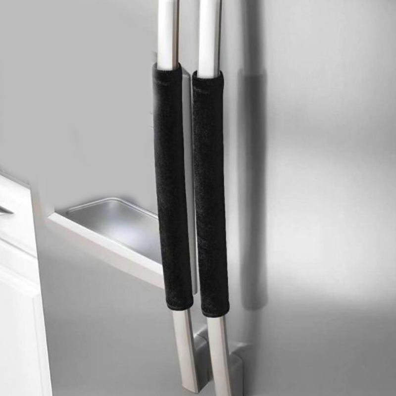 Juego de 2 Fundas para Manijas - Kitchen Appliances With Red Knobs reseña y precio